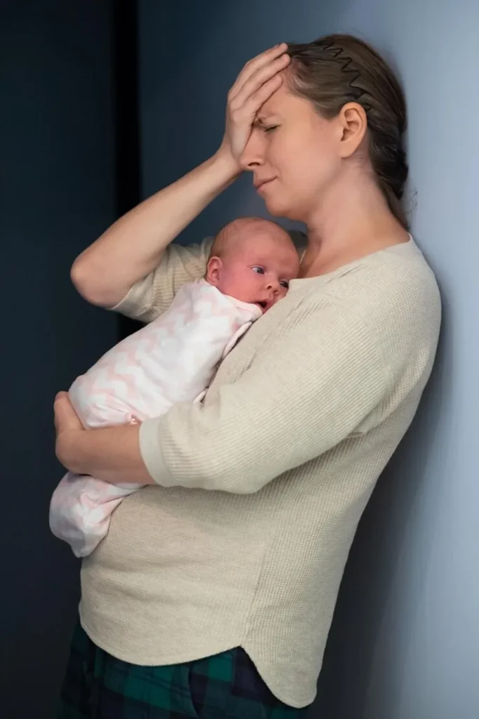 colico bebe pamplona mama cansada